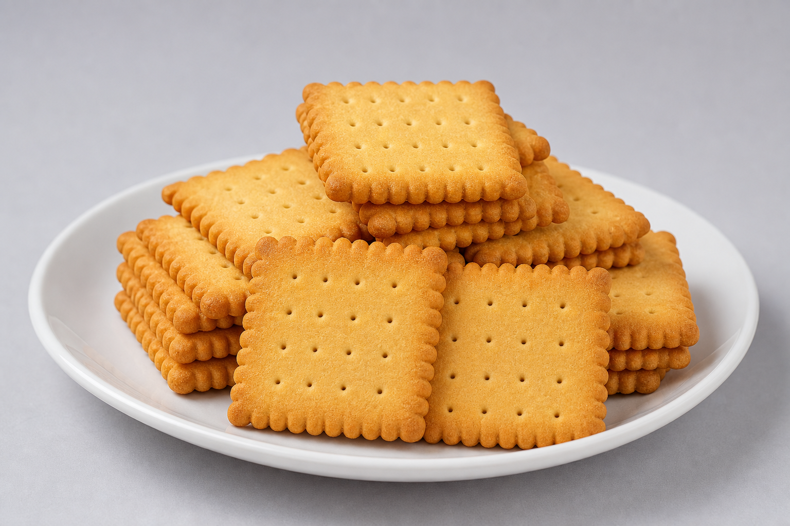 Petit-beurre biscuits, finished food product