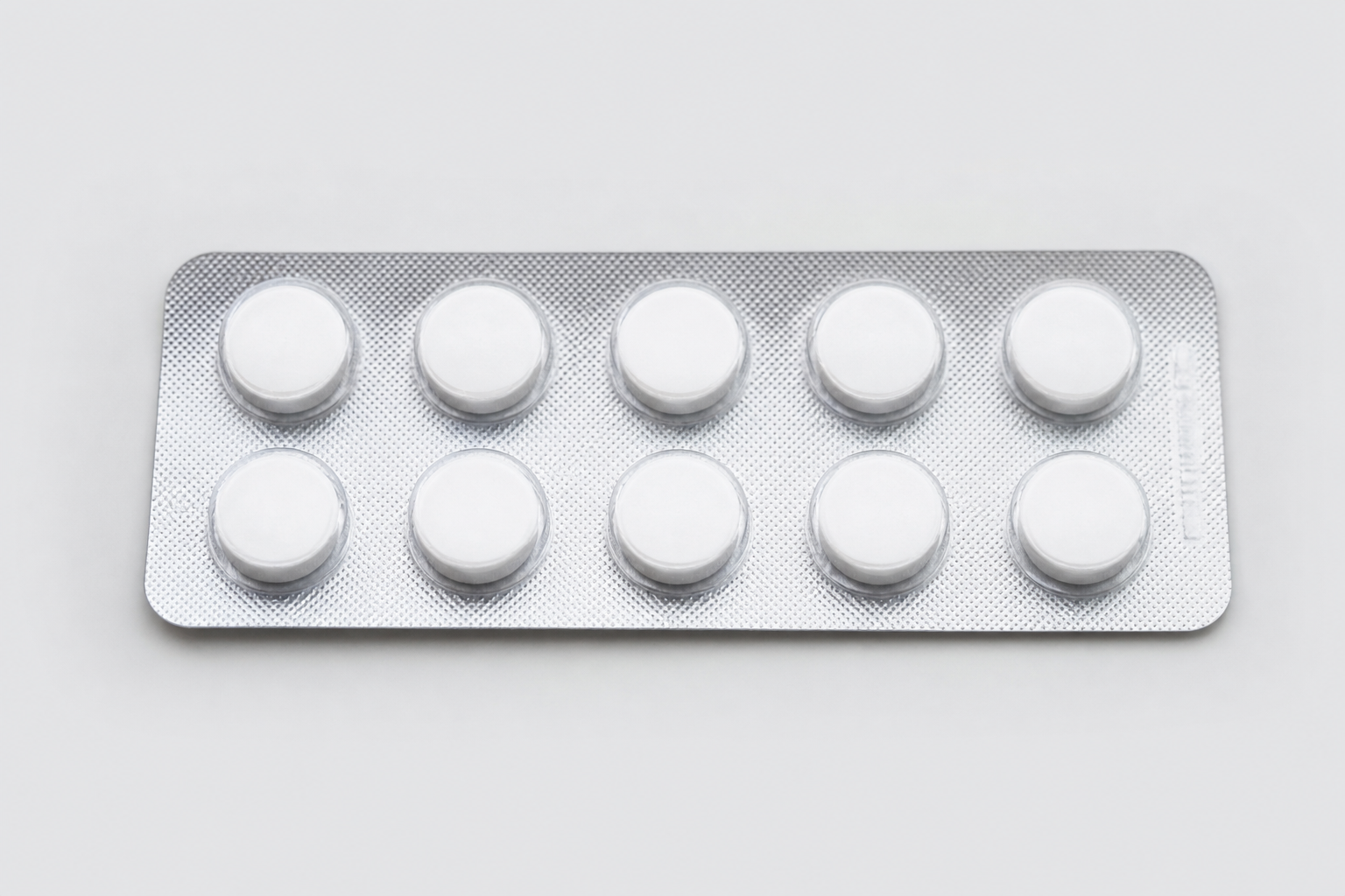 Pharmaceutical tablets in blister, finished product